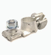 EAPP positive battery terminal front view showing clean fit and improved conductivity