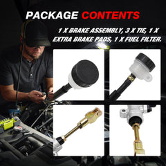 EATAKWARD master cylinder closeup highlighting durable construction benefits