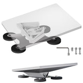 EAZUSE front view of mount showing quick-release fit and stable hold