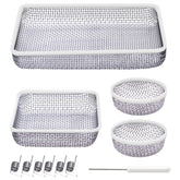 Eazy2hD front view of complete vent screen kit showing all parts and benefits