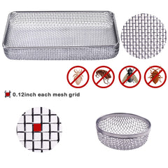 Eazy2hD rubber edge detail cushions vent opening and prevents abrasion