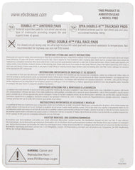 EBC FA266HH close-up of friction surface highlighting bonding and wear resistance