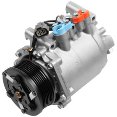 ECCPP front view of AC compressor showing mounting for easy replacement and reliable fit