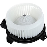 ECCPP front view of blower motor showing housing and airflow benefit