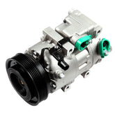 ECCPP compressor front view showing mounting points and ready-to-fit benefits