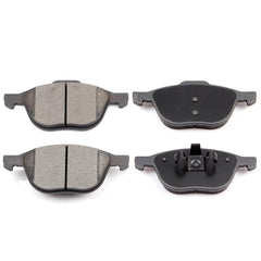 ECCPP D1044 packaging showing complete front pad kit and fitment benefit