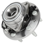 ECCPP front hub assembly front view showing mounting face and secure fit
