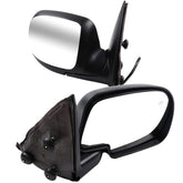 ECCPP front view of replacement mirror showing fit and finish for easy installation