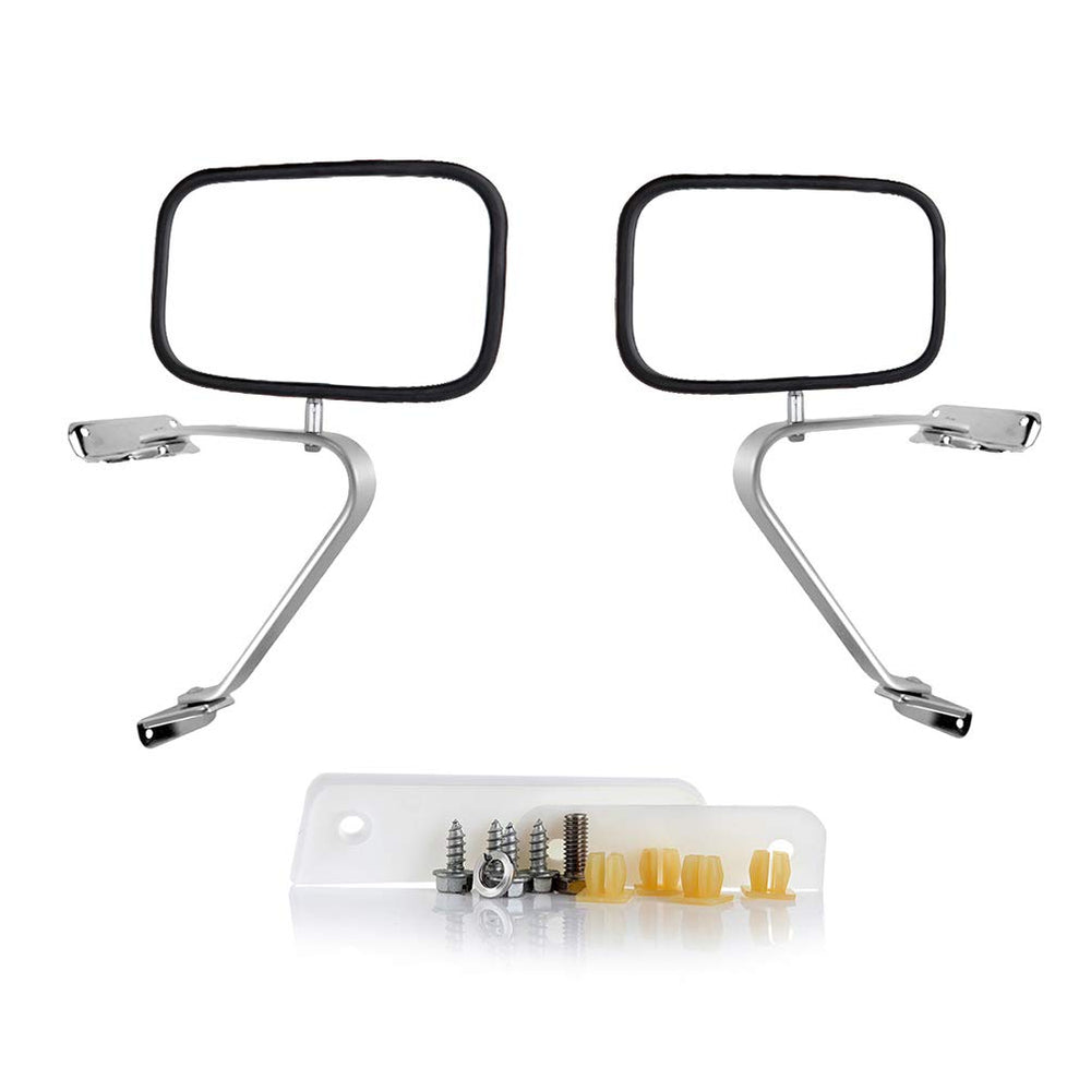 ECCPP front view mirror assembly showing complete replacement and precise fit