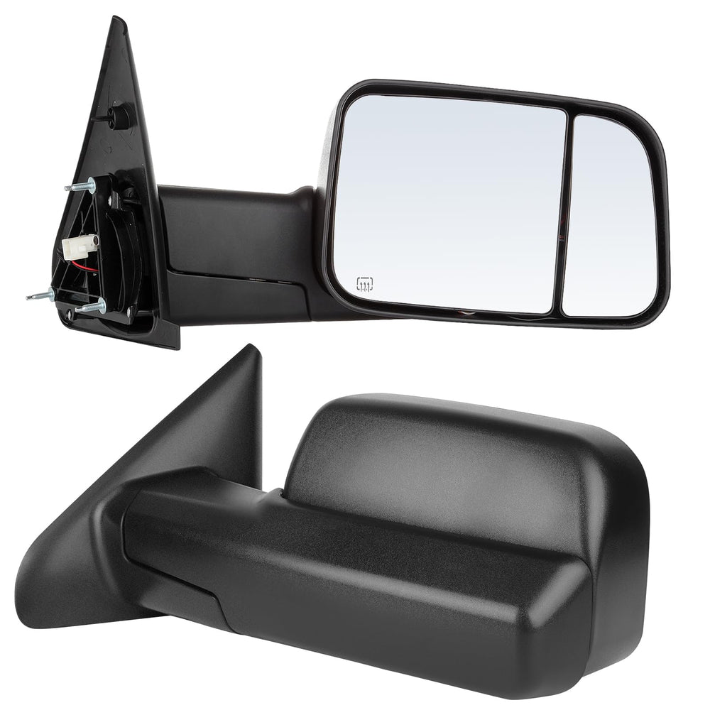 ECCPP front view pair mounted on truck showing improved towing visibility