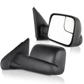 ECCPP front view pair towing mirrors showing full coverage and wider visibility