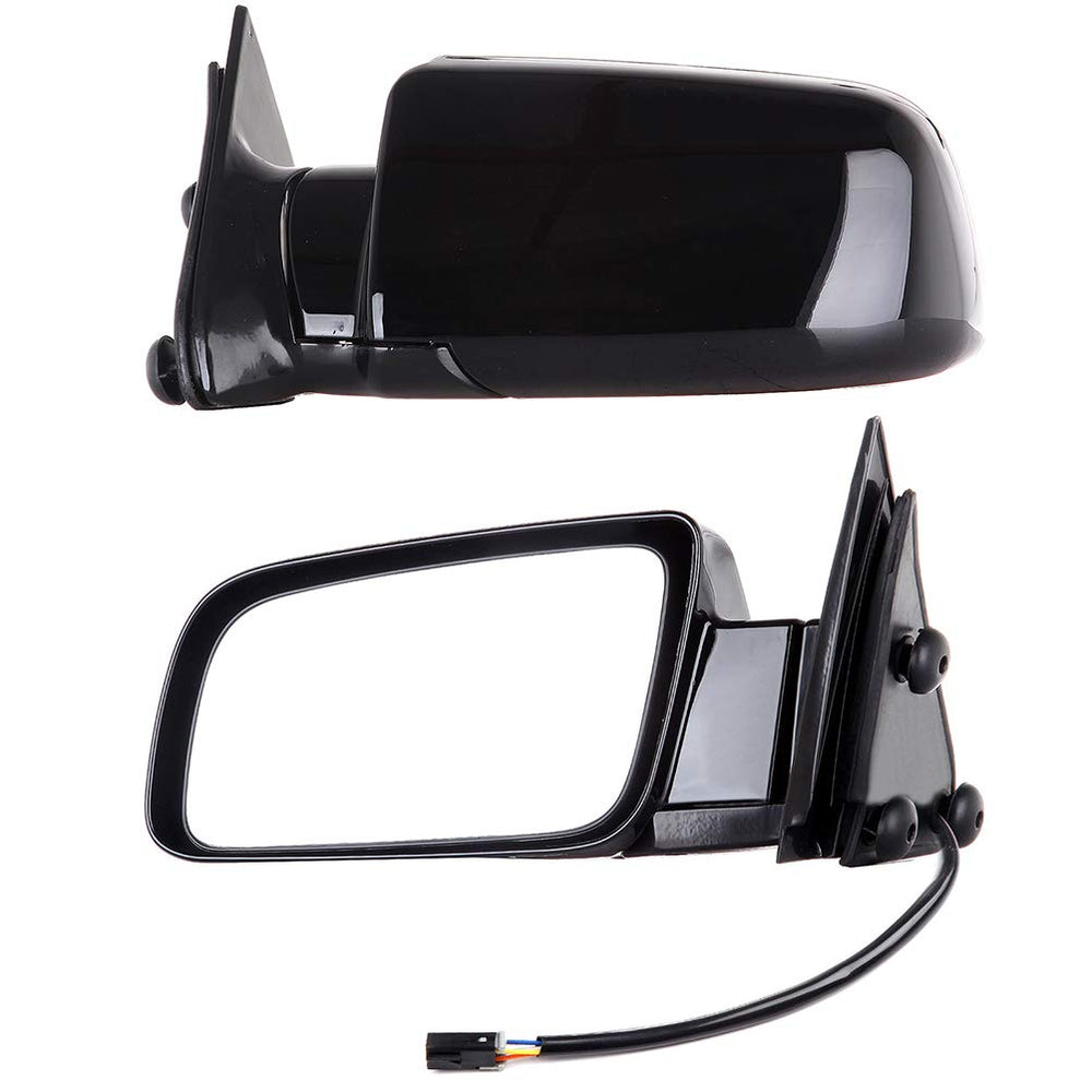ECCPP front view pair showing matching driver and passenger mirrors for easy replacement