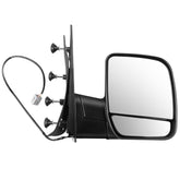 ECCPP passenger side mirror front view showing fit and finish for easy replacement