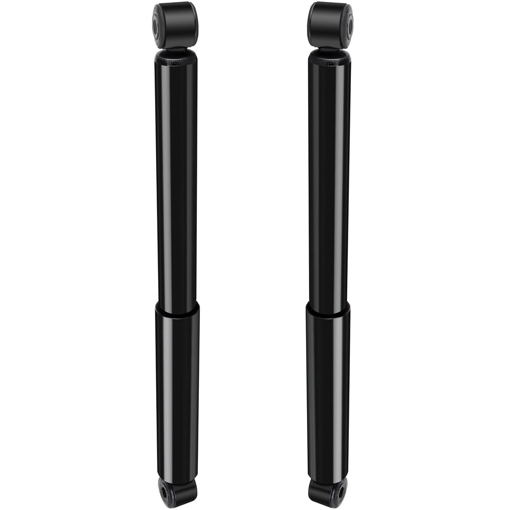 ECCPP rear shock front view showing construction and reliable damping