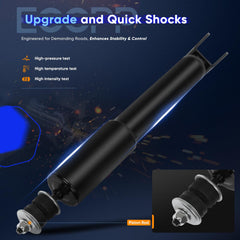 ECCPP shock top mount and threaded stud detail demonstrating easy direct-fit installation
