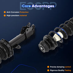 ECCPP protective boot and bump stop detail reducing debris damage