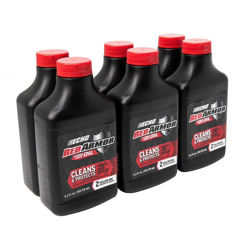ECHO front packaging showing six 5.2 fl oz bottles and benefits