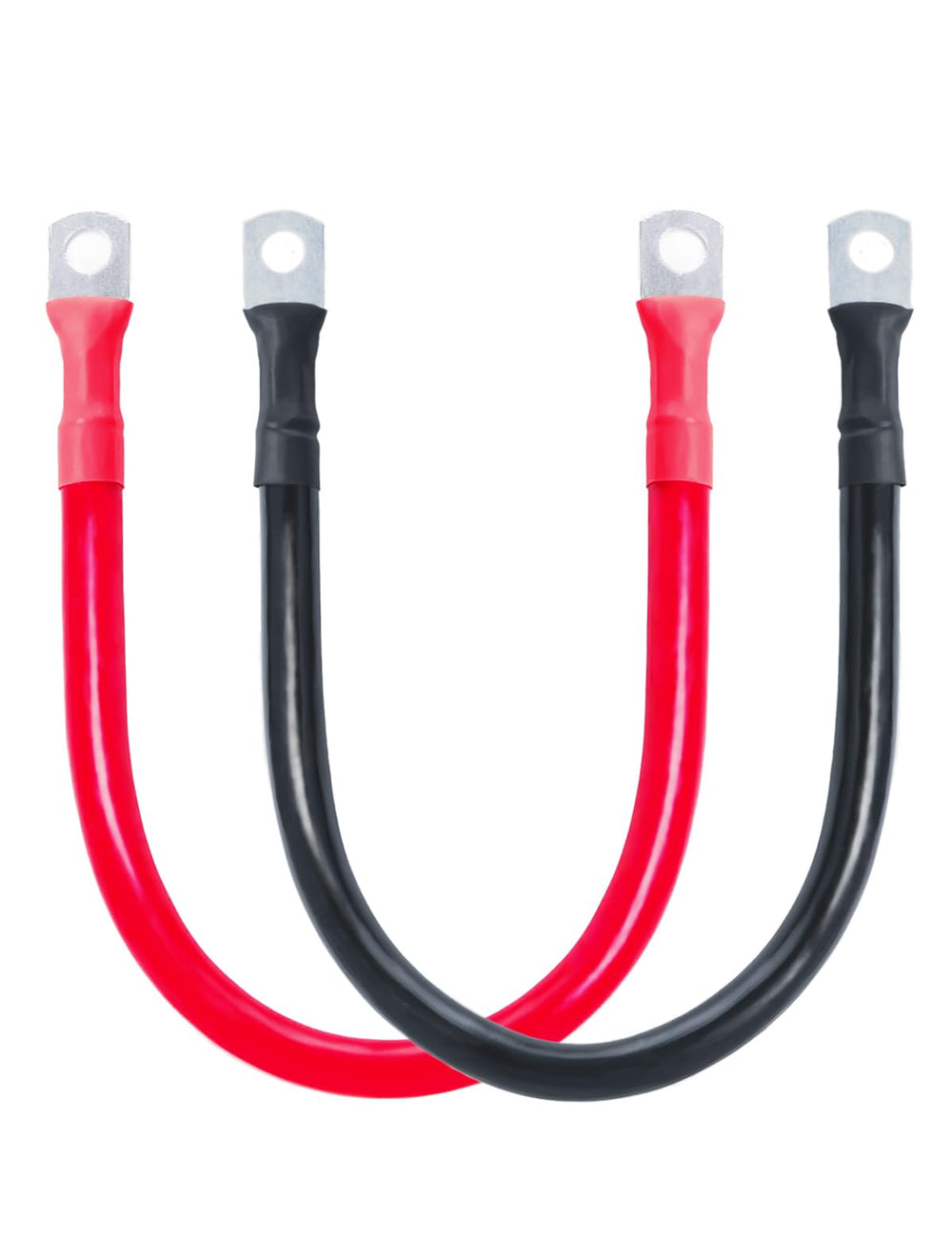 ECO-WORTHY front packaging showing 2AWG 12-inch cable kit and features