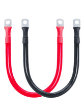 ECO-WORTHY front packaging showing 2AWG 12-inch cable kit and features