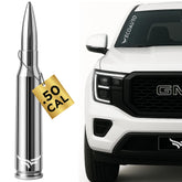 EcoAuto bullet antenna front view showing compact profile and rugged styling benefit