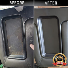 EcoAuto PU texture close-up demonstrating durable, easy-to-clean surface