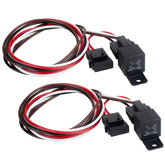 ecocstm front harness assembly showing connectors and neat wiring for quick installs