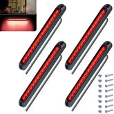 ecocstm front view 10-inch tail light showing compact design and improved visibility