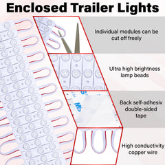 ecocstm lit cargo van showing strips in use and safer workspace lighting