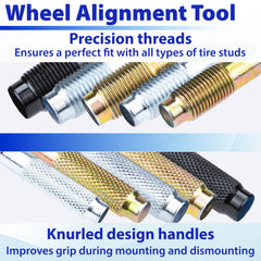 ecocstm knurled grip detail for secure hand threading and control