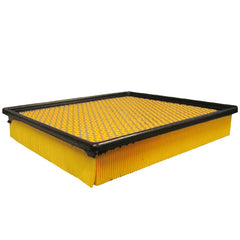 ECOGARD close-up of layered filter media highlighting high-capacity capture
