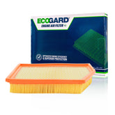 ECOGARD XA10304 front view showing shape and gasket for correct fit