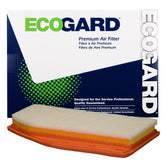 ECOGARD XA10500 front view showing seal and frame for easy fit