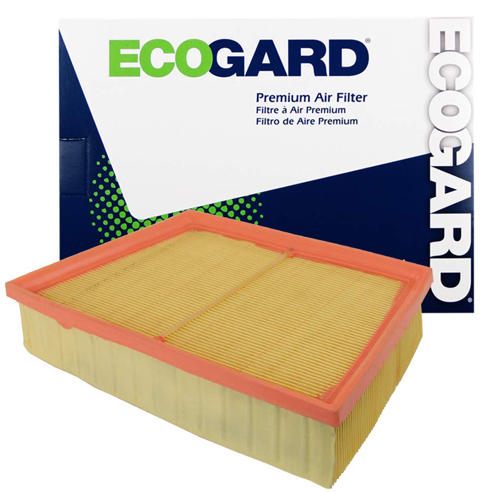 ECOGARD XA11549 front view showing sealed frame and exact fit benefits