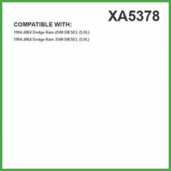 ECOGARD XA5378 filter media close-up highlighting particle capture