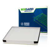 ECOGARD XC11714 front packaging showing model and fitment, improves cabin air quality