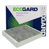 ECOGARD front packaging showing model XC36154C and fitment details, quick identification benefit
