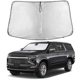 EcoNour front full windshield coverage fitting Chevrolet Suburban to block sun