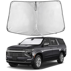 EcoNour front full windshield coverage fitting Chevrolet Suburban to block sun