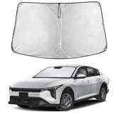 EcoNour front view showing full windshield coverage and neat fit benefiting protection