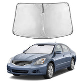 EcoNour front view showing full sunshade packaging and model compatibility benefit