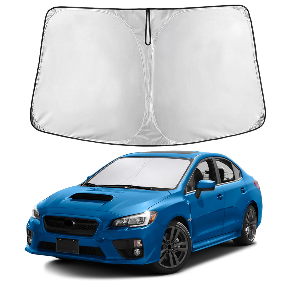EcoNour front packaging showing custom fit for WRX benefit: exact windshield coverage