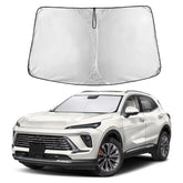 EcoNour front view packed shows full windshield coverage and easy placement