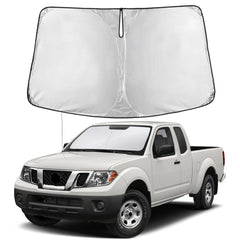 EcoNour front view showing full windshield coverage and heat reduction