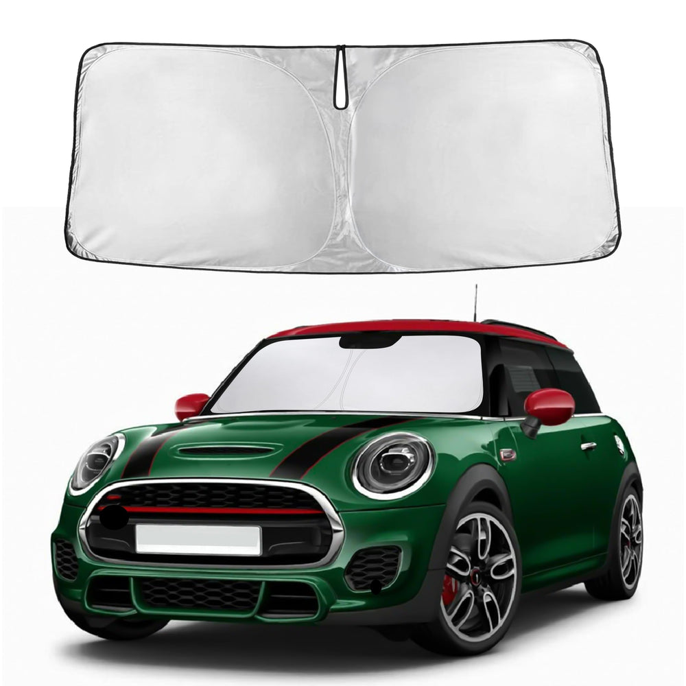 EcoNour sunshade front packaging showing product fit and model compatibility benefits
