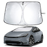 EcoNour front view showing full windshield fit with cooling benefit