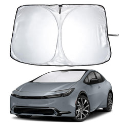 EcoNour front view showing full windshield fit with cooling benefit
