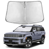 EcoNour front view showing full windshield coverage and protective fit