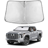 EcoNour front packaging showing sunshade and fit for Toyota Tundra