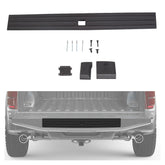 ECOTRIC front view of center tailgate molding showing clean OEM fit and restored appearance