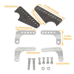 ECOTRIC close-up of CNC laser-cut bracket face for precise alignment benefit